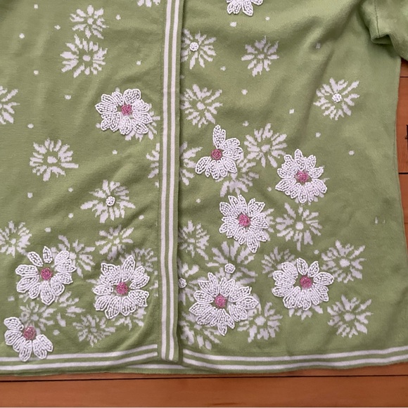 Susan Bristol sweater women’s size large with hand beading excellent condition - Picture 5 of 8